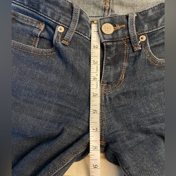 Express Low Rise Barely Bootcut Jeans - Picture 5 of 8